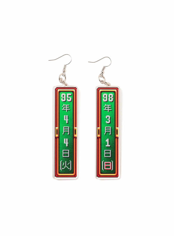 30th ANNIV ときめきメモリアル 初日と最終日ピアス 2P