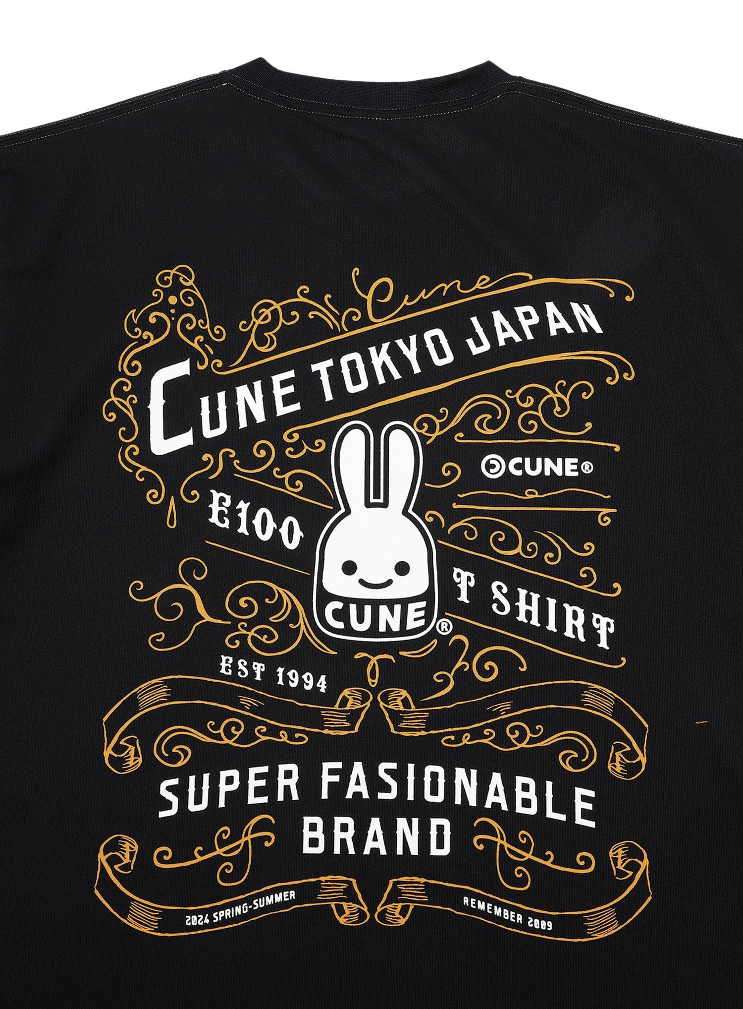 CUNE DRY T-SHIRTS 雷様