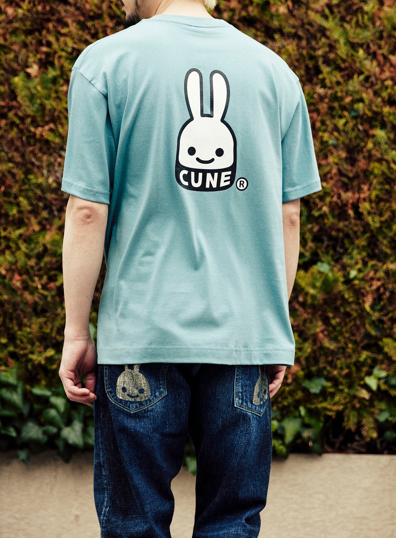S/S Tee CUNEウサギ