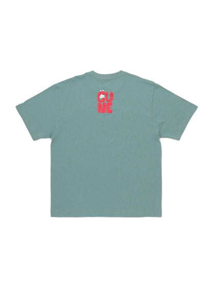 S/S Tee 持ち上げる