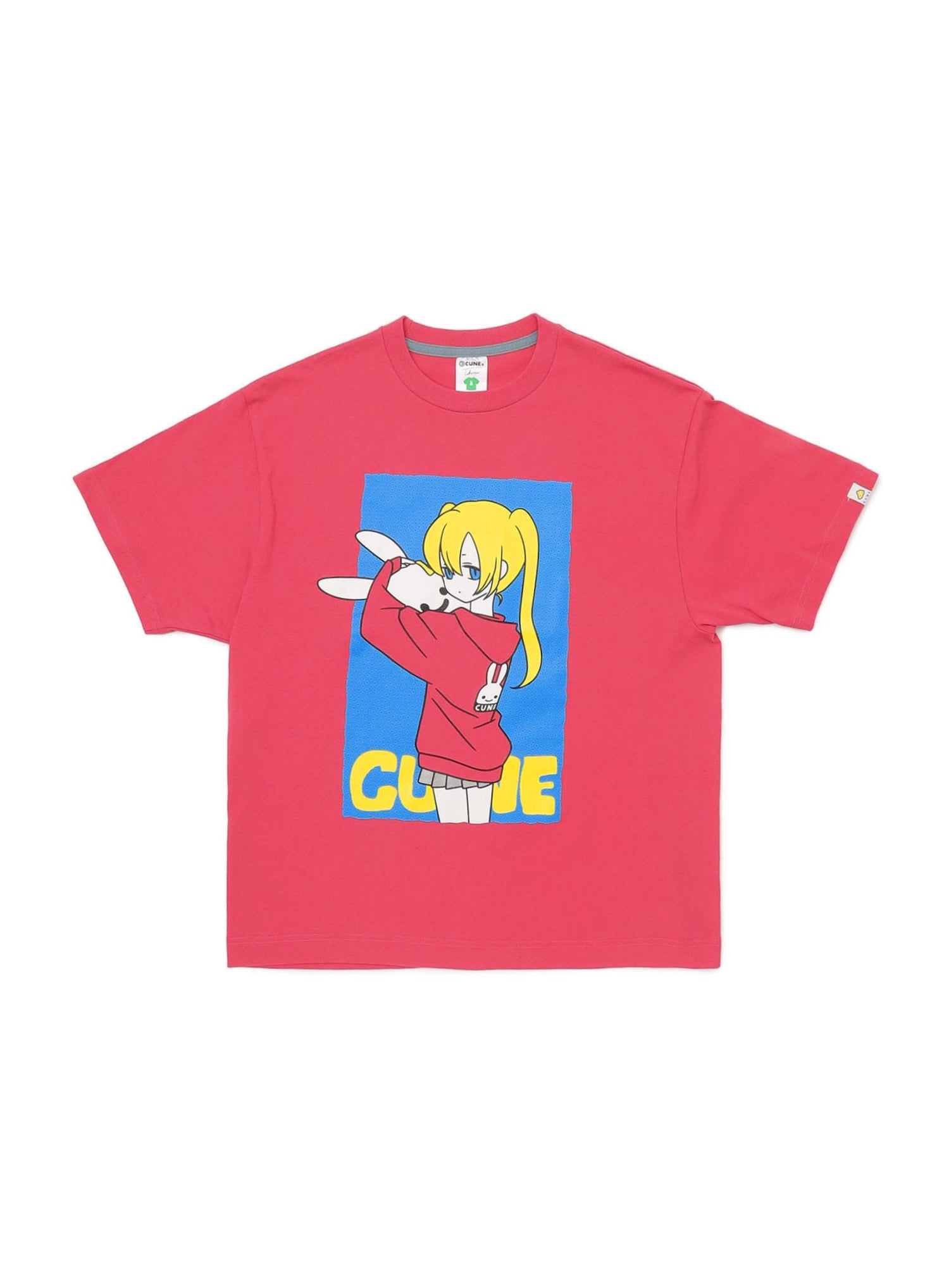 S/S Tee 持ち上げる
