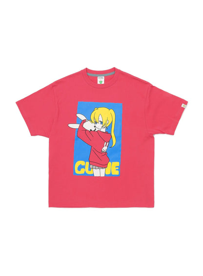 S/S Tee 持ち上げる