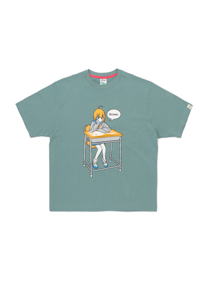 S/S Tee 頬杖