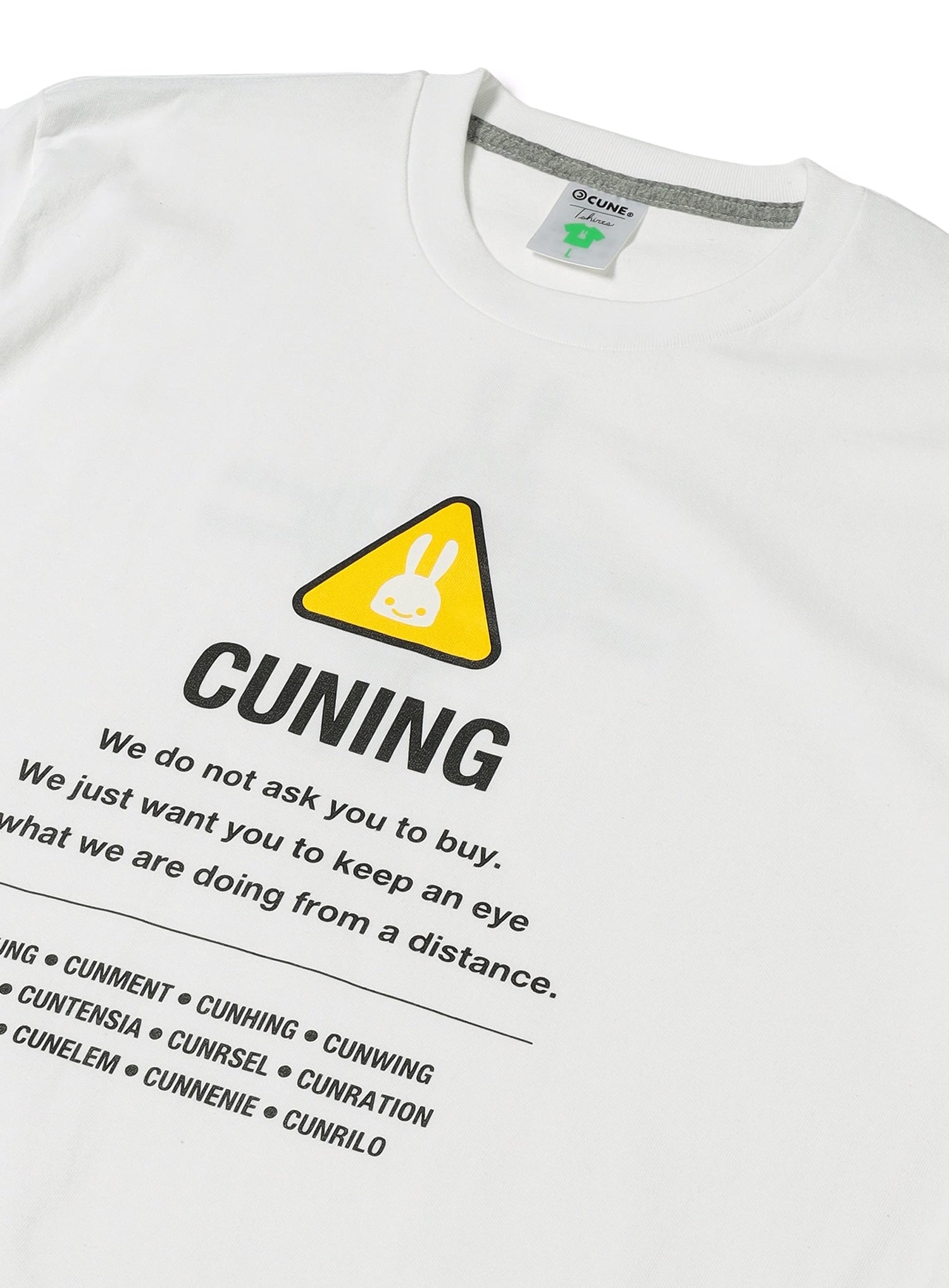 S/S Tee 注意