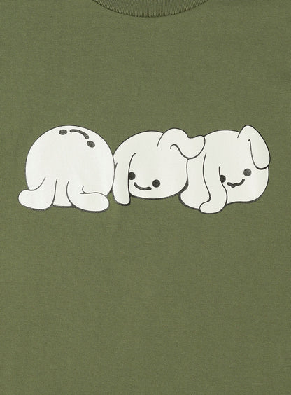 S/S Tee やわらかウサギ
