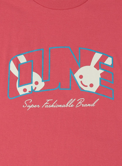 S/S Tee 枠ロゴ