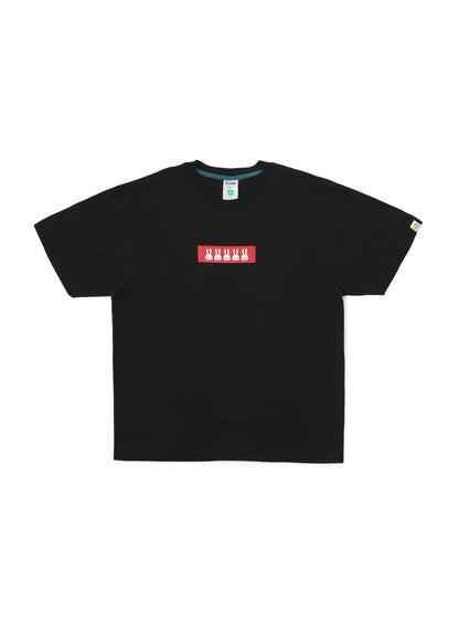 S/S Tee スクエア文章