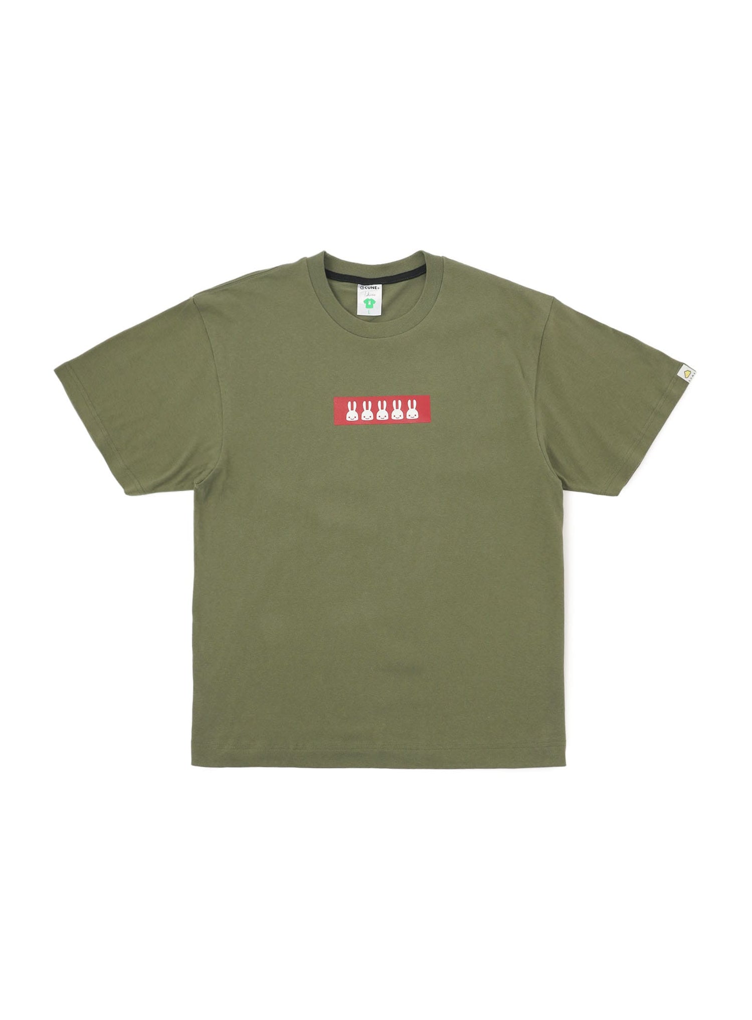 S/S Tee スクエア文章