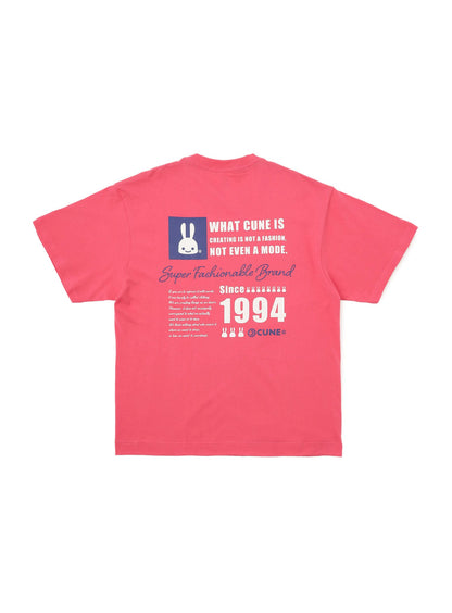S/S Tee スクエア文章