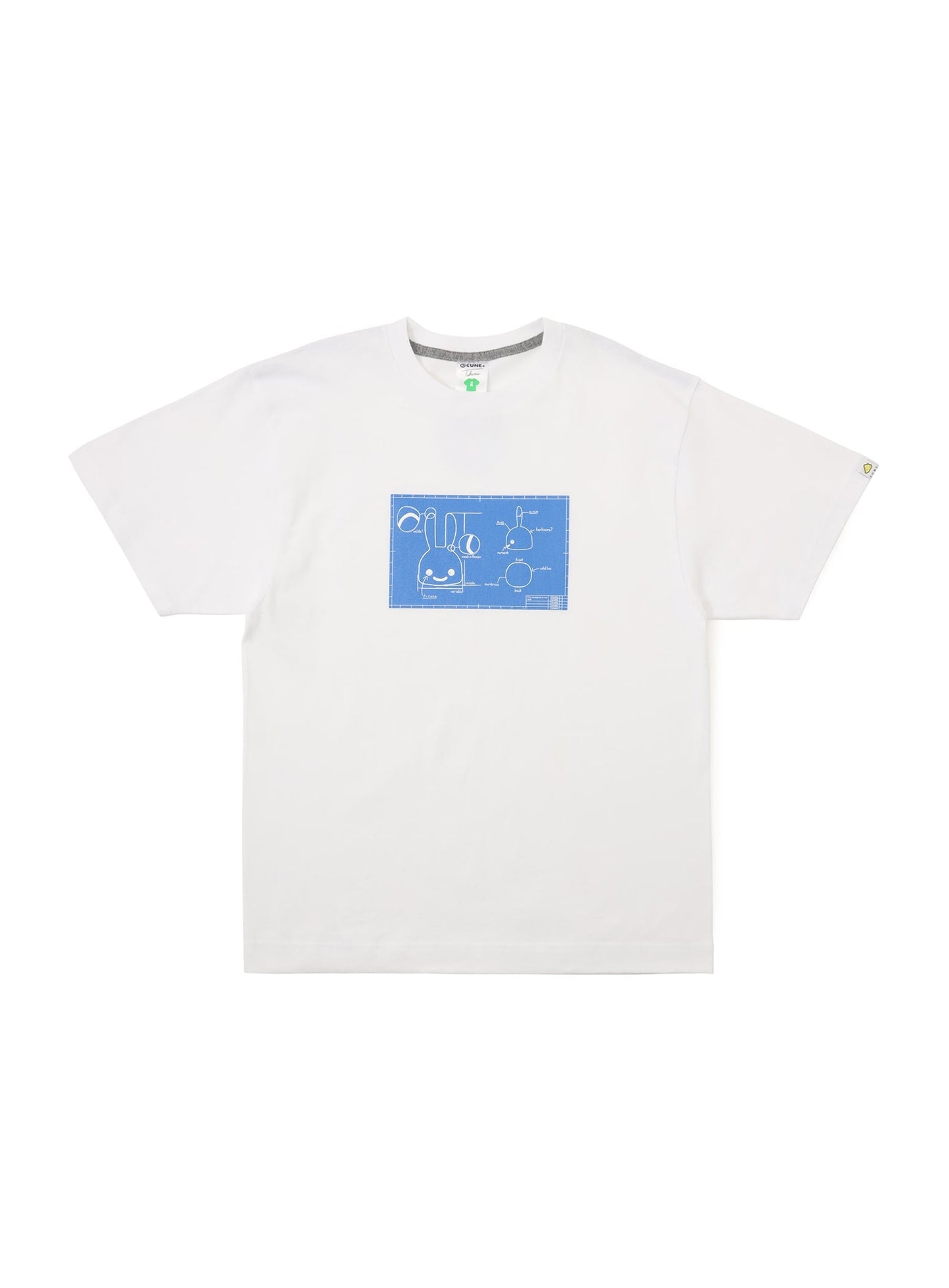 S/S Tee 設計図
