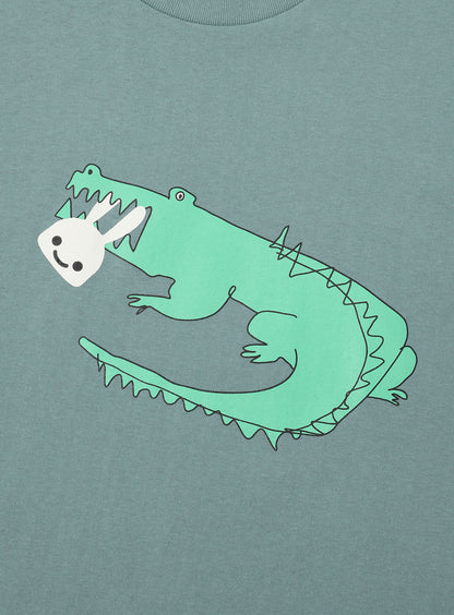 S/S Tee ワニ