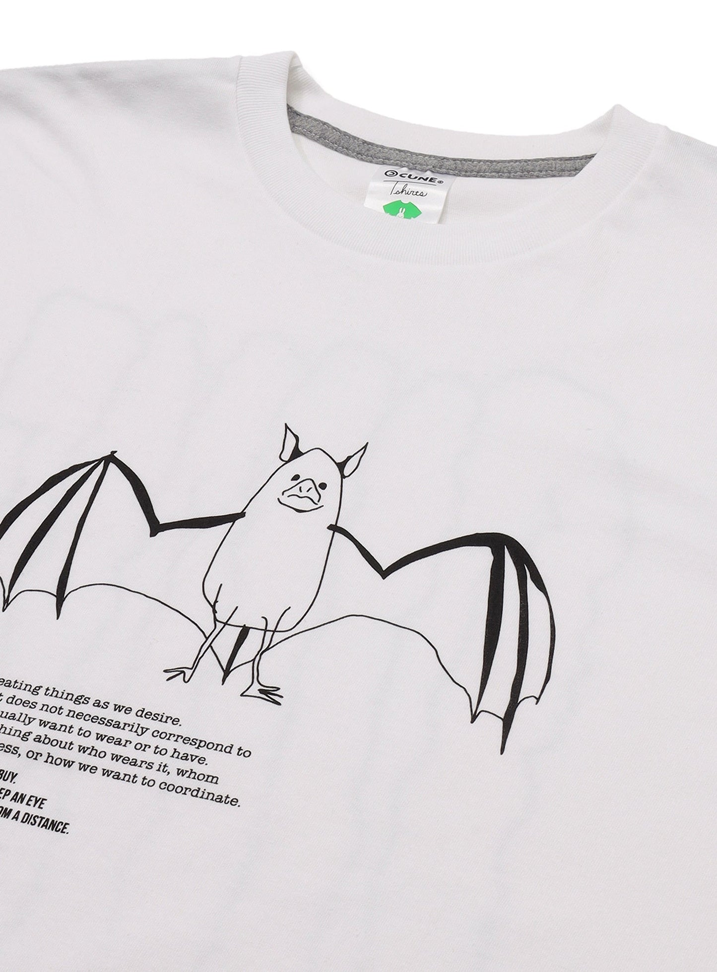 S/S Tee コウモリ