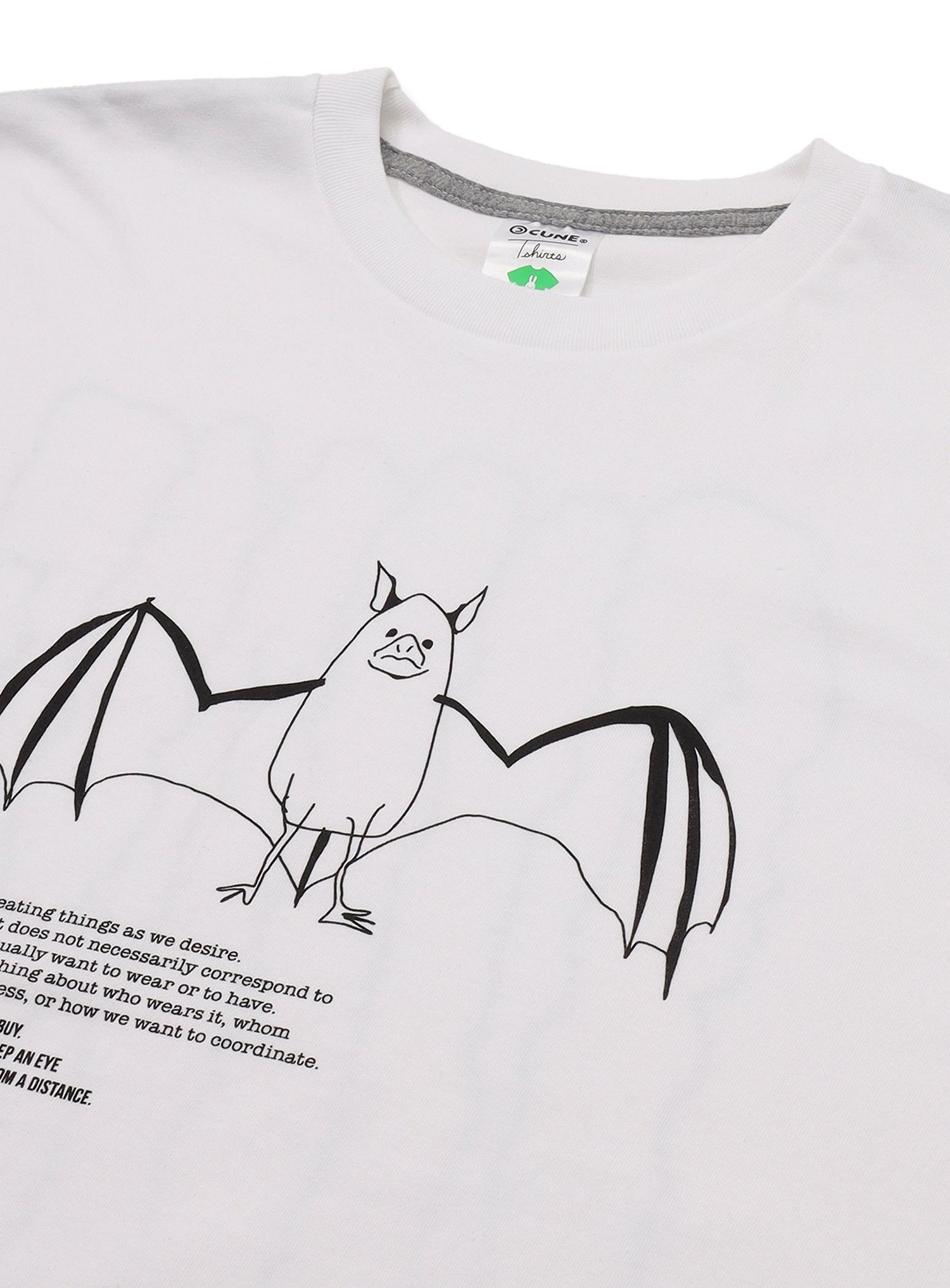 S/S Tee コウモリ