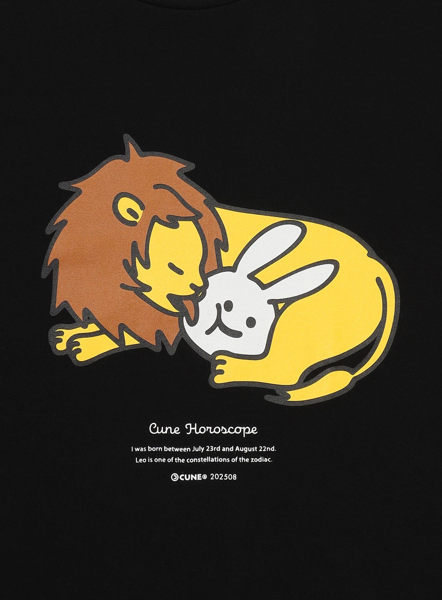 CUNE Horoscope S/S Tee 2025 しし座