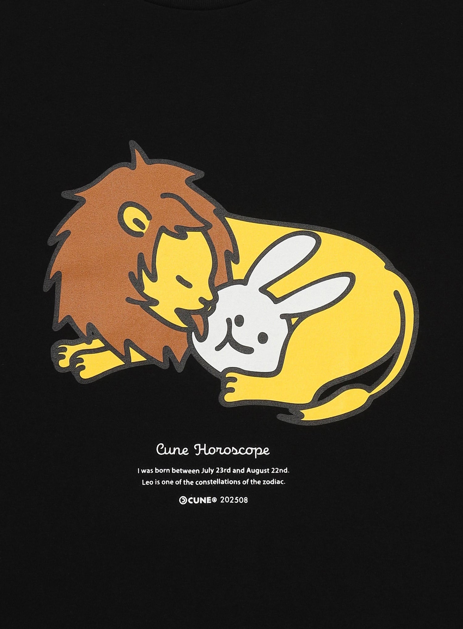 CUNE Horoscope S/S Tee 2025 しし座