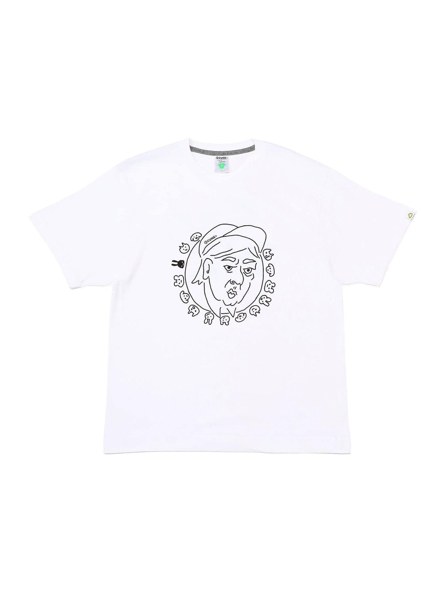 S/S Tee 帽子かぶった人