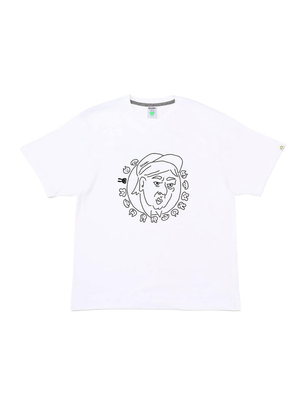 S/S Tee 帽子かぶった人