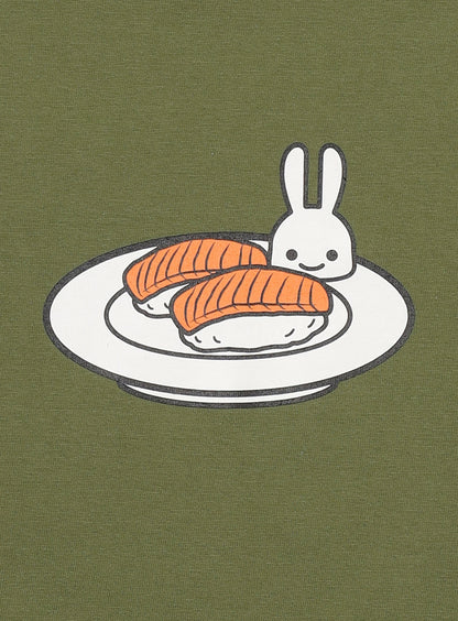 S/S Tee おいしいサーモン
