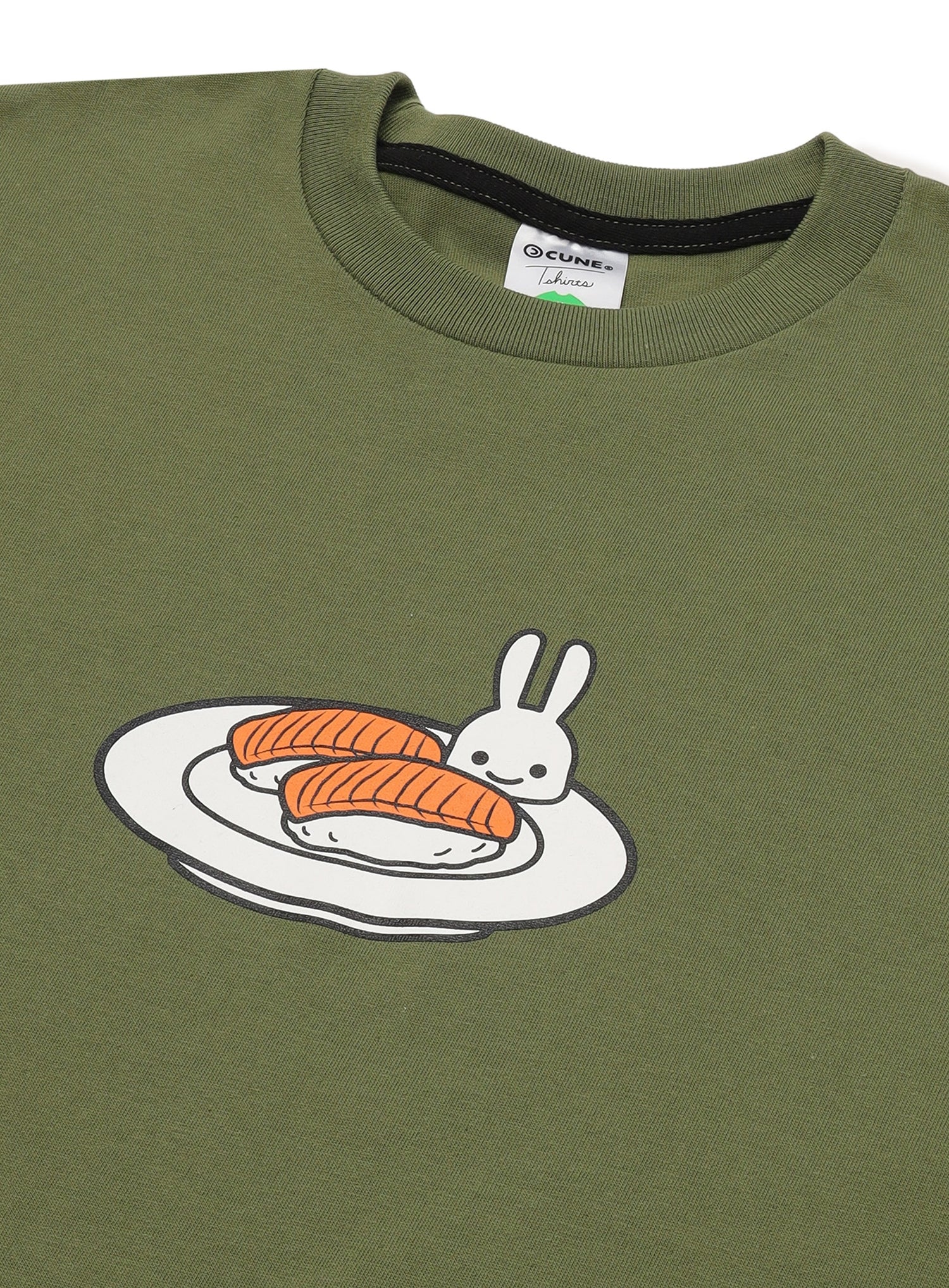 S/S Tee おいしいサーモン