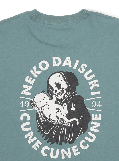 S/S Tee 猫だいすき