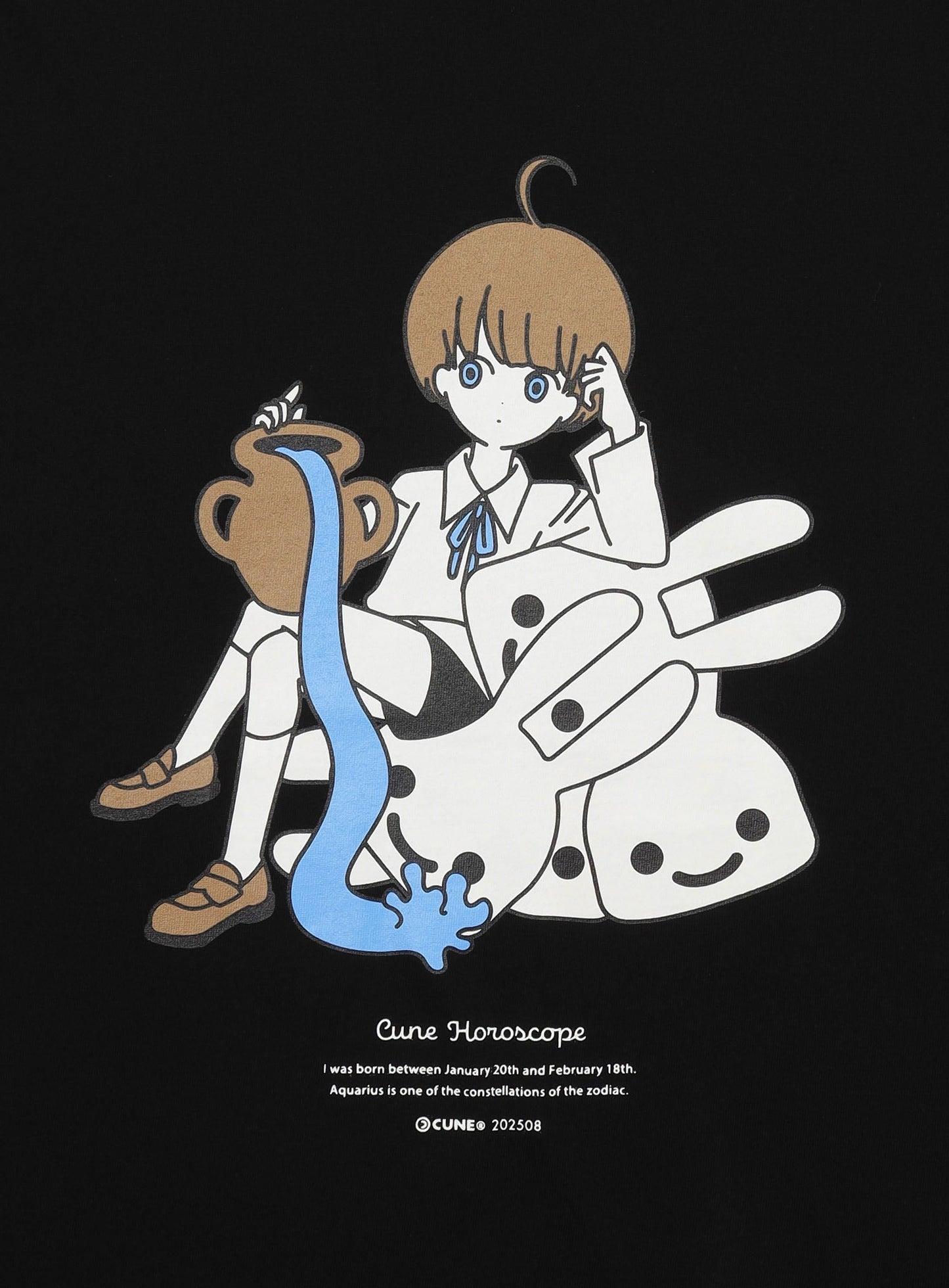 CUNE Horoscope S/S Tee 2025 みずがめ座