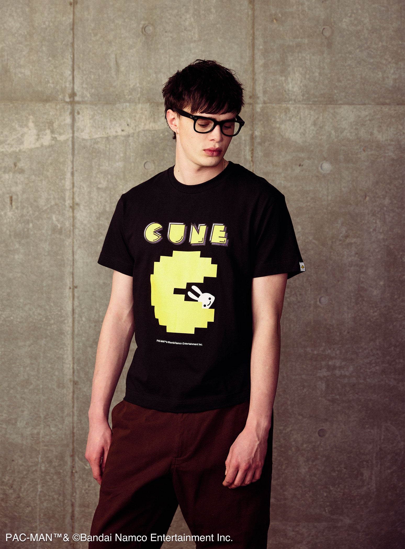 PAC-MAN COLLAB T-SHIRTS 食べられるウサギ – CUNE