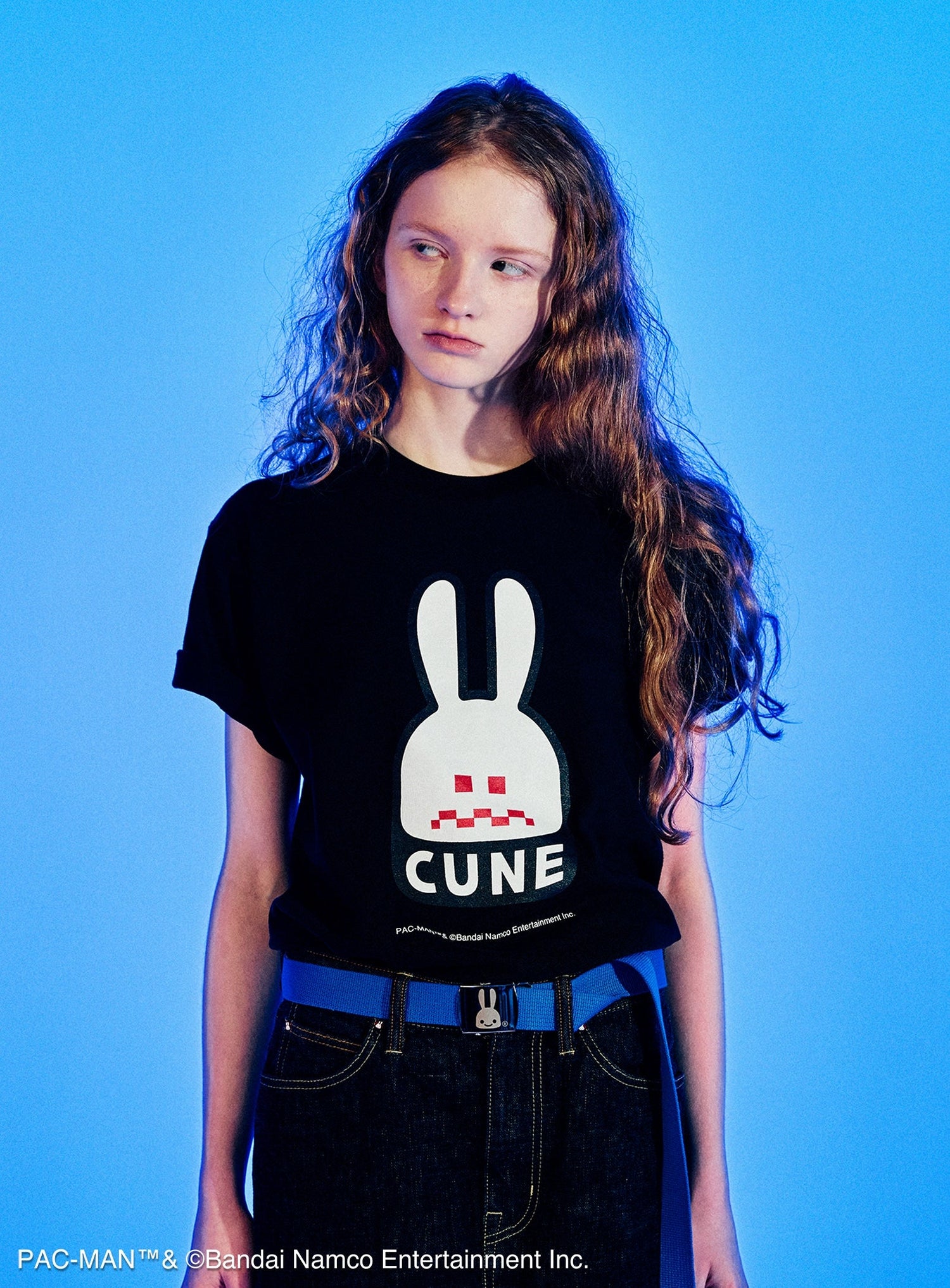 PAC-MAN COLLAB T-SHIRTS イジケCUNEウサギ