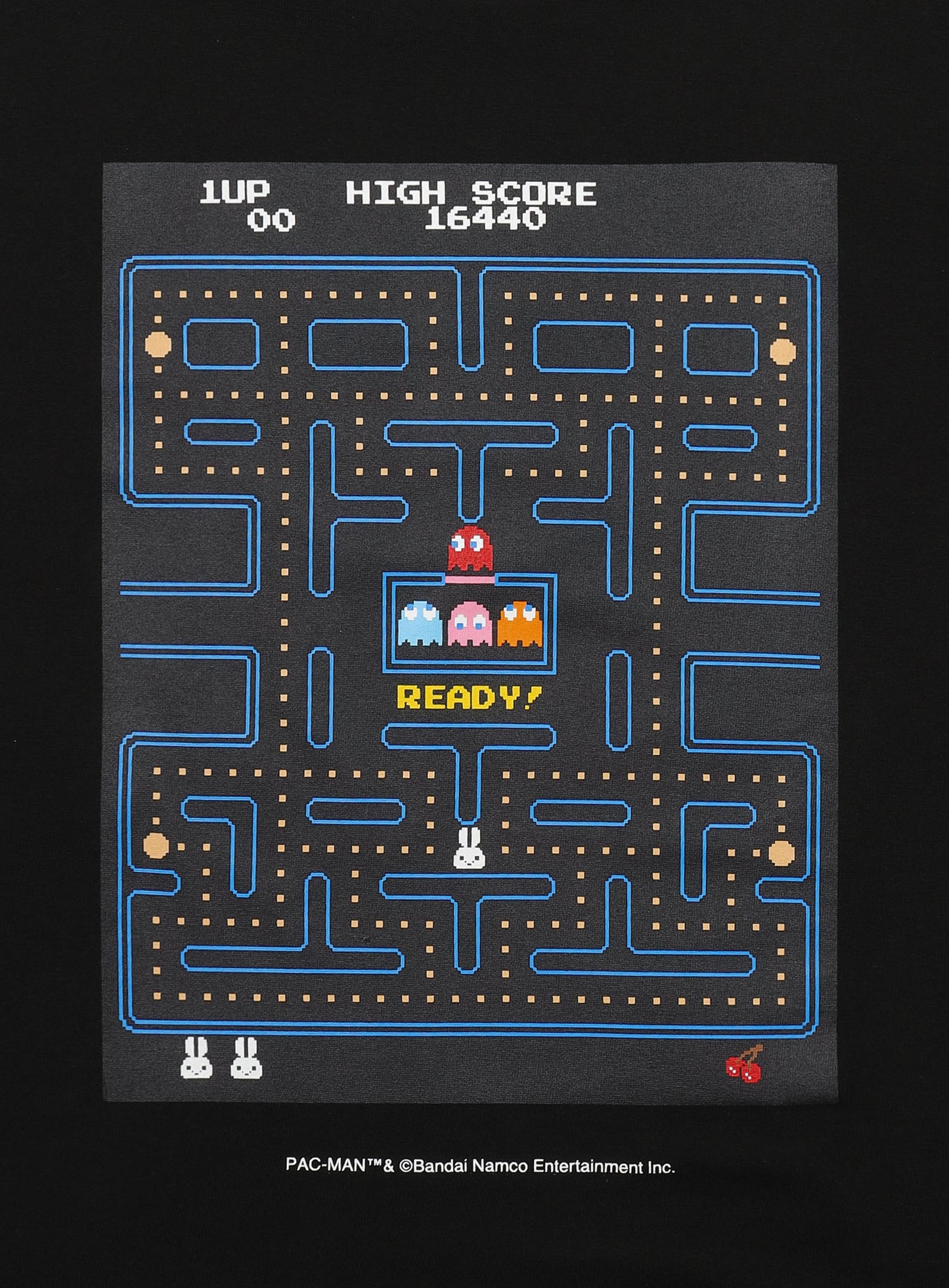 PAC-MAN COLLAB T-SHIRTS メイズにウサギ