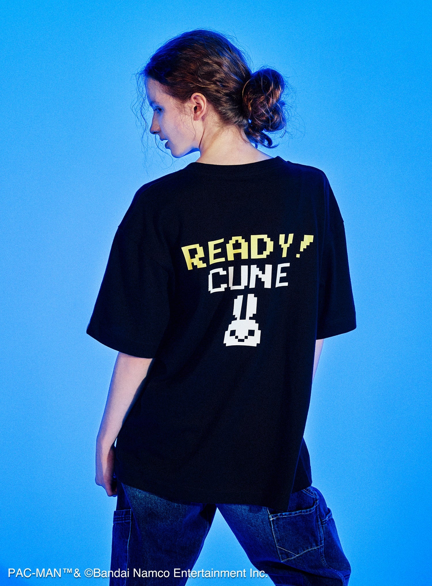 PAC-MAN COLLAB T-SHIRTS メイズにウサギ