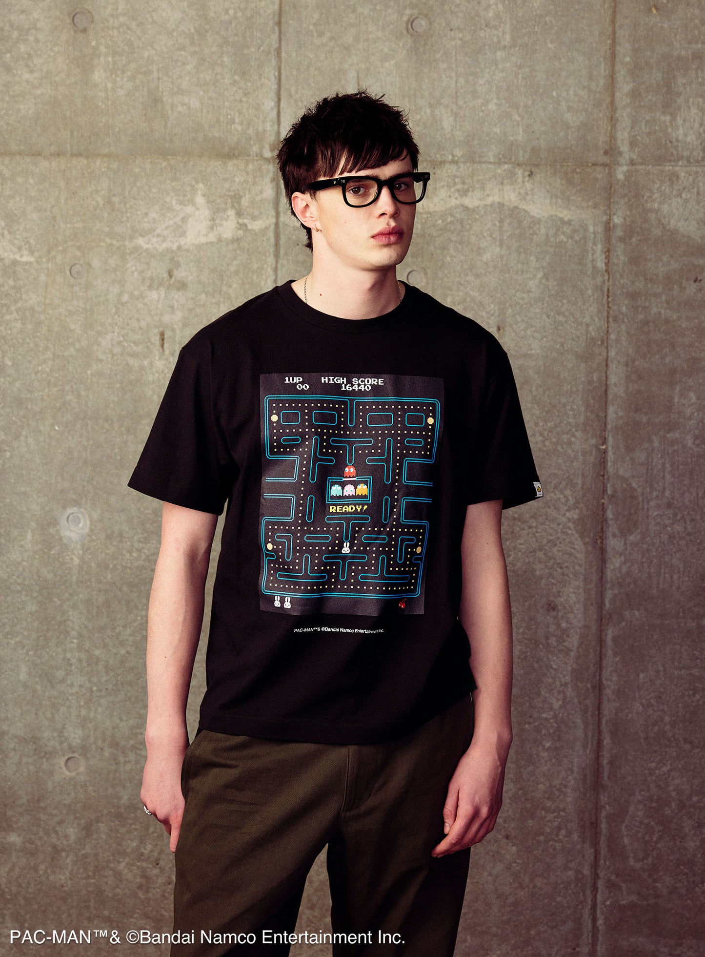 PAC-MAN COLLAB T-SHIRTS メイズにウサギ