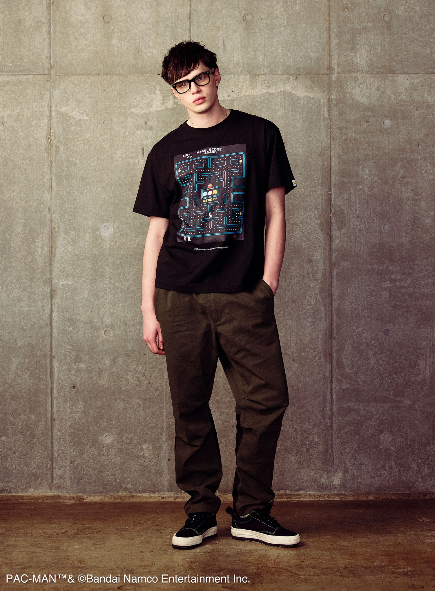 PAC-MAN COLLAB T-SHIRTS メイズにウサギ