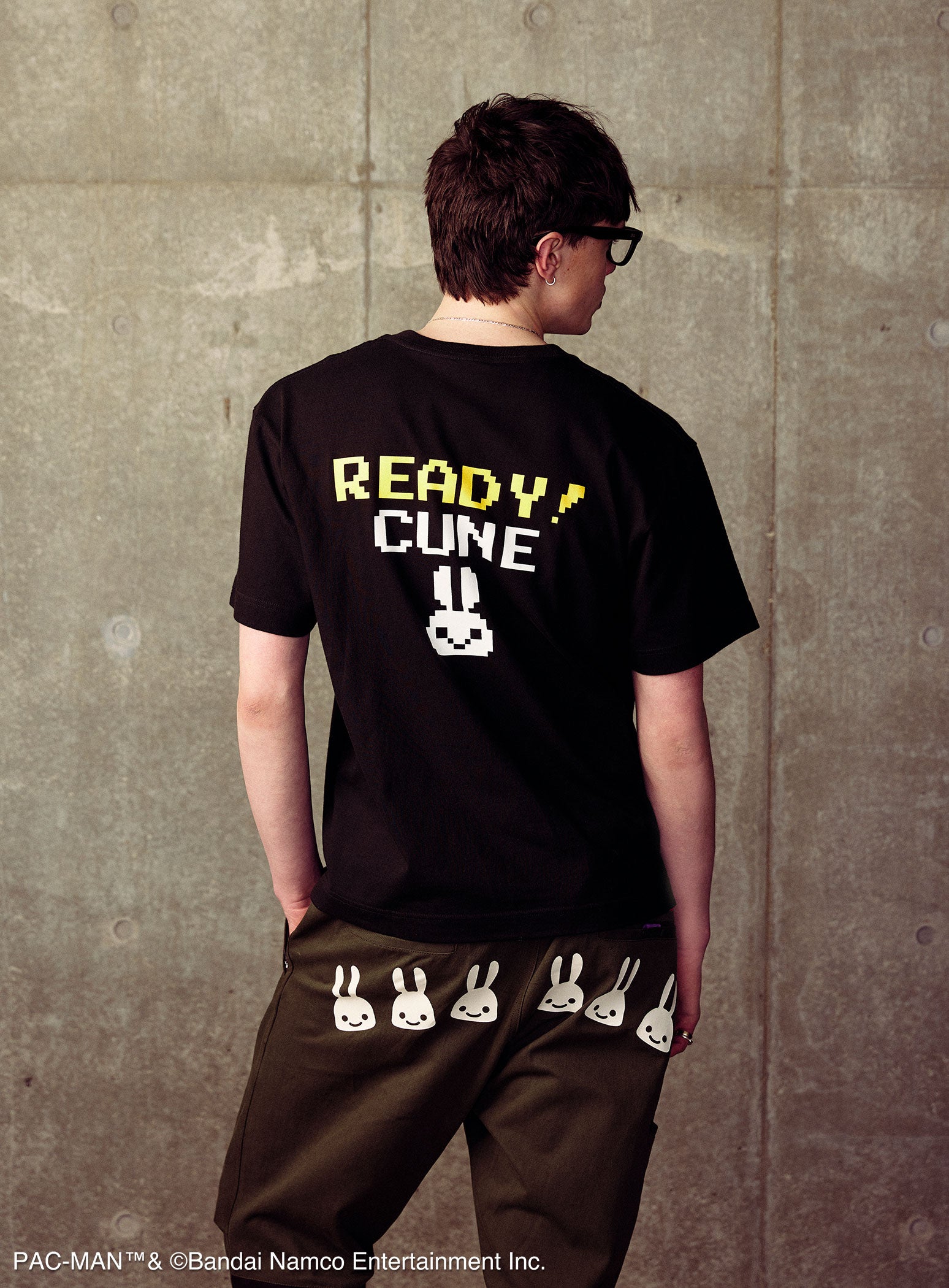 PAC-MAN COLLAB T-SHIRTS メイズにウサギ – CUNE