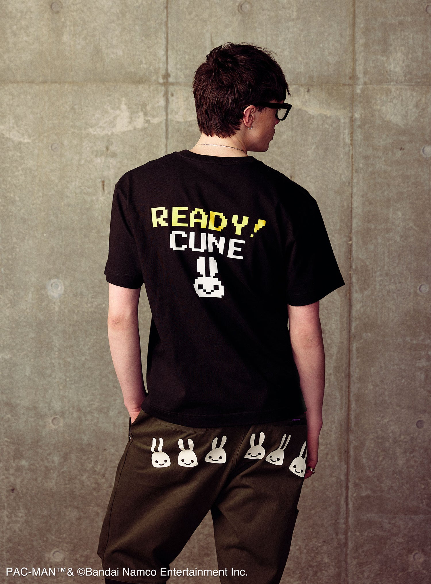 PAC-MAN COLLAB T-SHIRTS メイズにウサギ