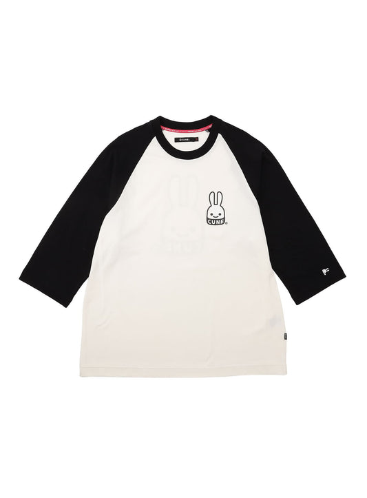ラグランTシャツ CUNEウサギ