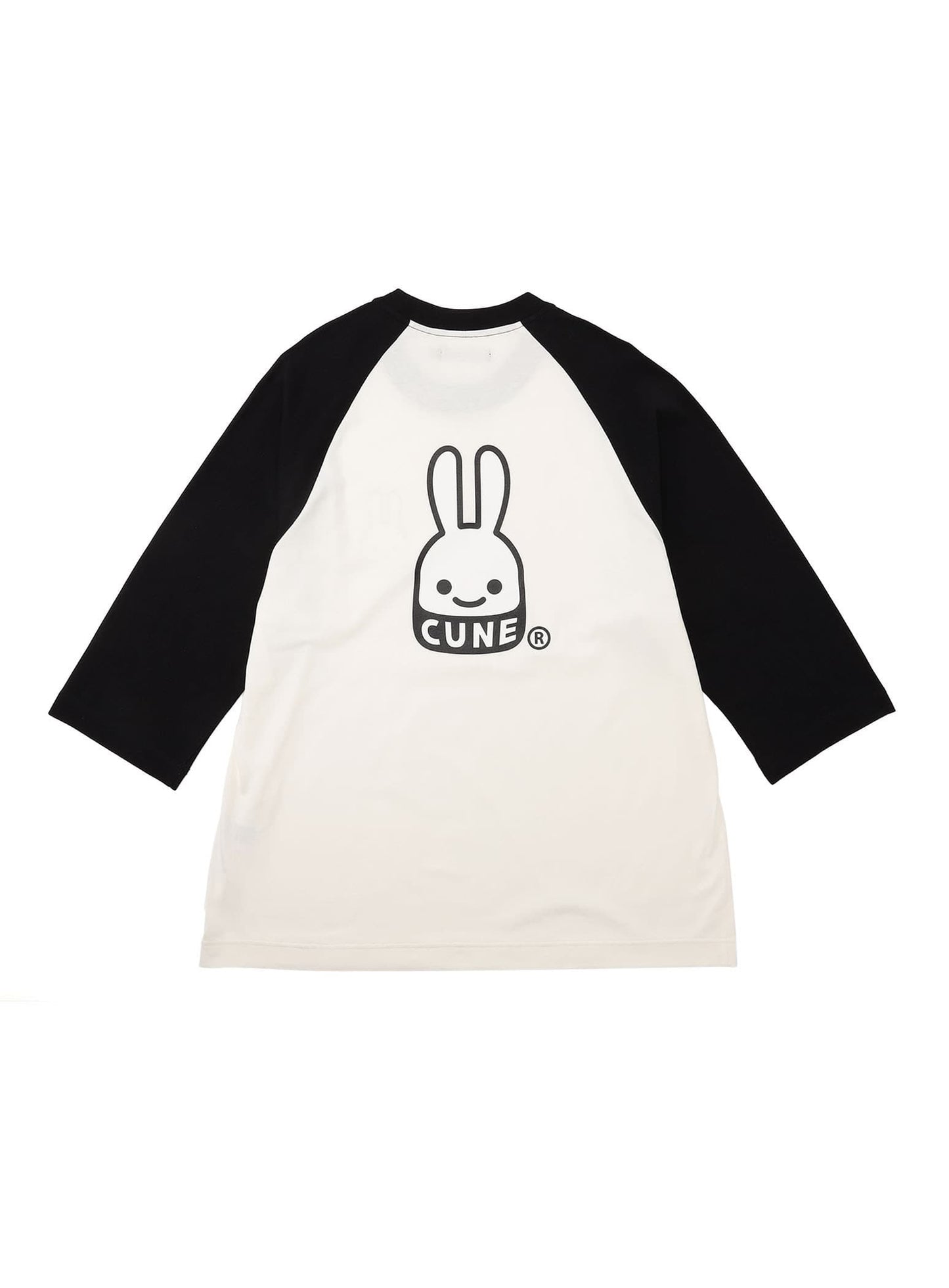 ラグランTシャツ CUNEウサギ
