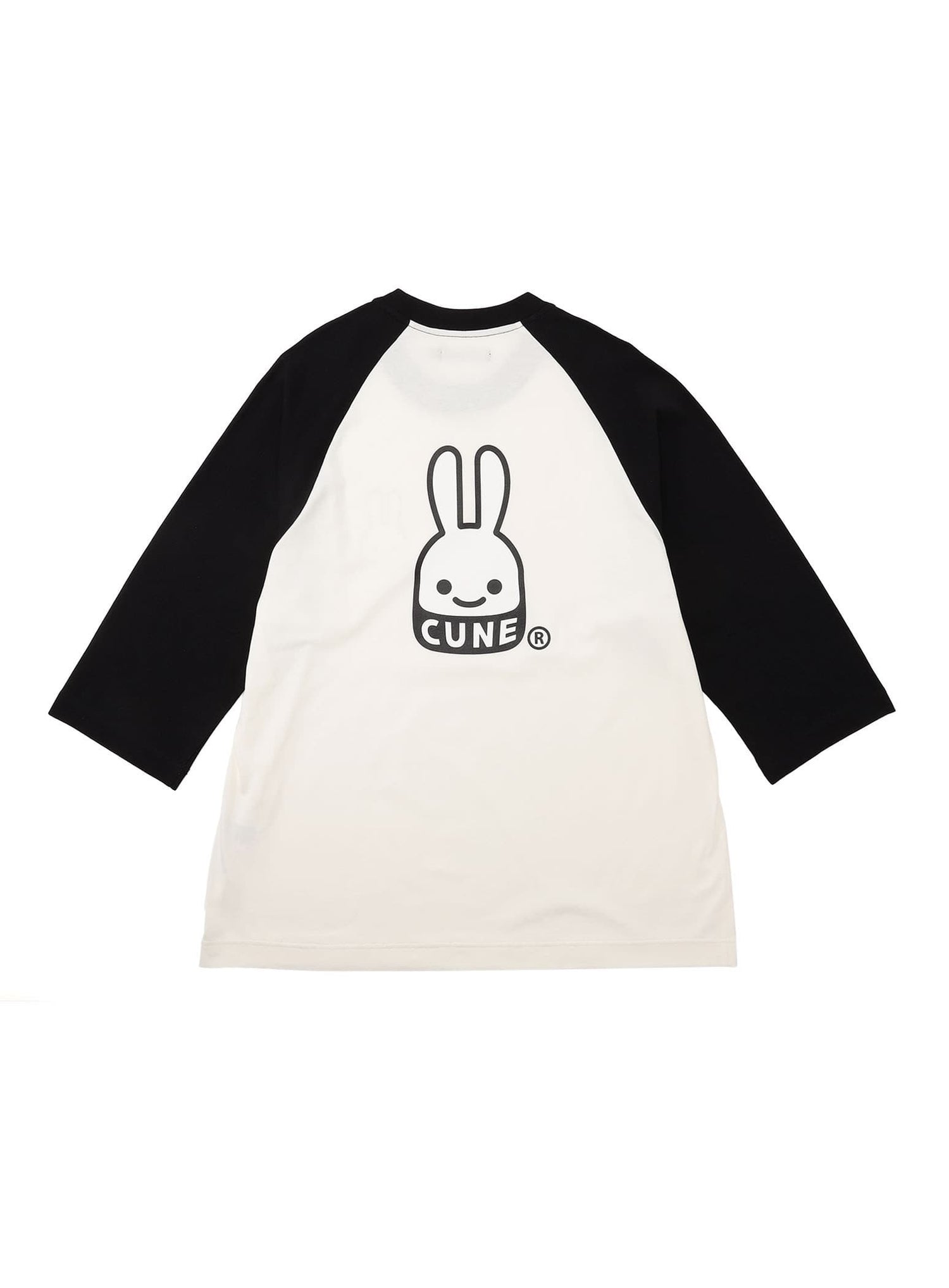 ラグランTシャツ CUNEウサギ