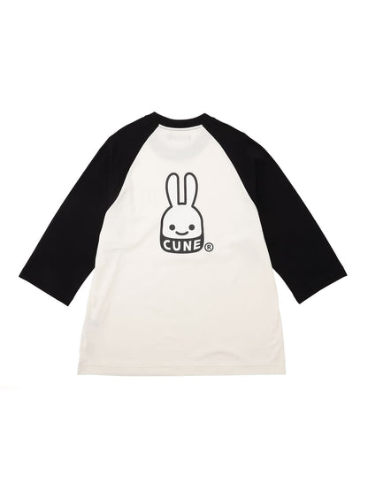 ラグランTシャツ CUNEウサギ
