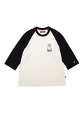 ラグランTシャツ CUNEウサギ