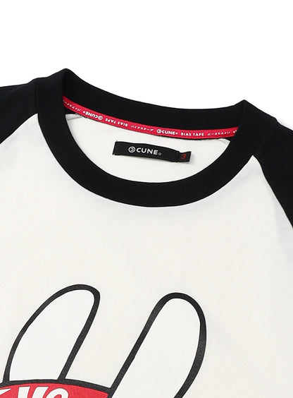 ラグランTシャツ ヘルメット