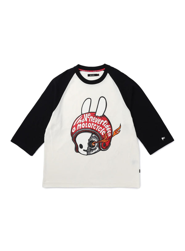 ラグランTシャツ ヘルメット