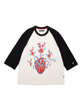 ラグランTシャツ 心臓