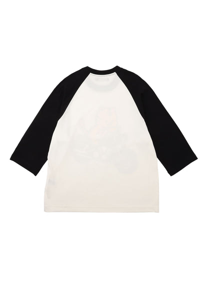 ラグランTシャツ バイクとらちゃん