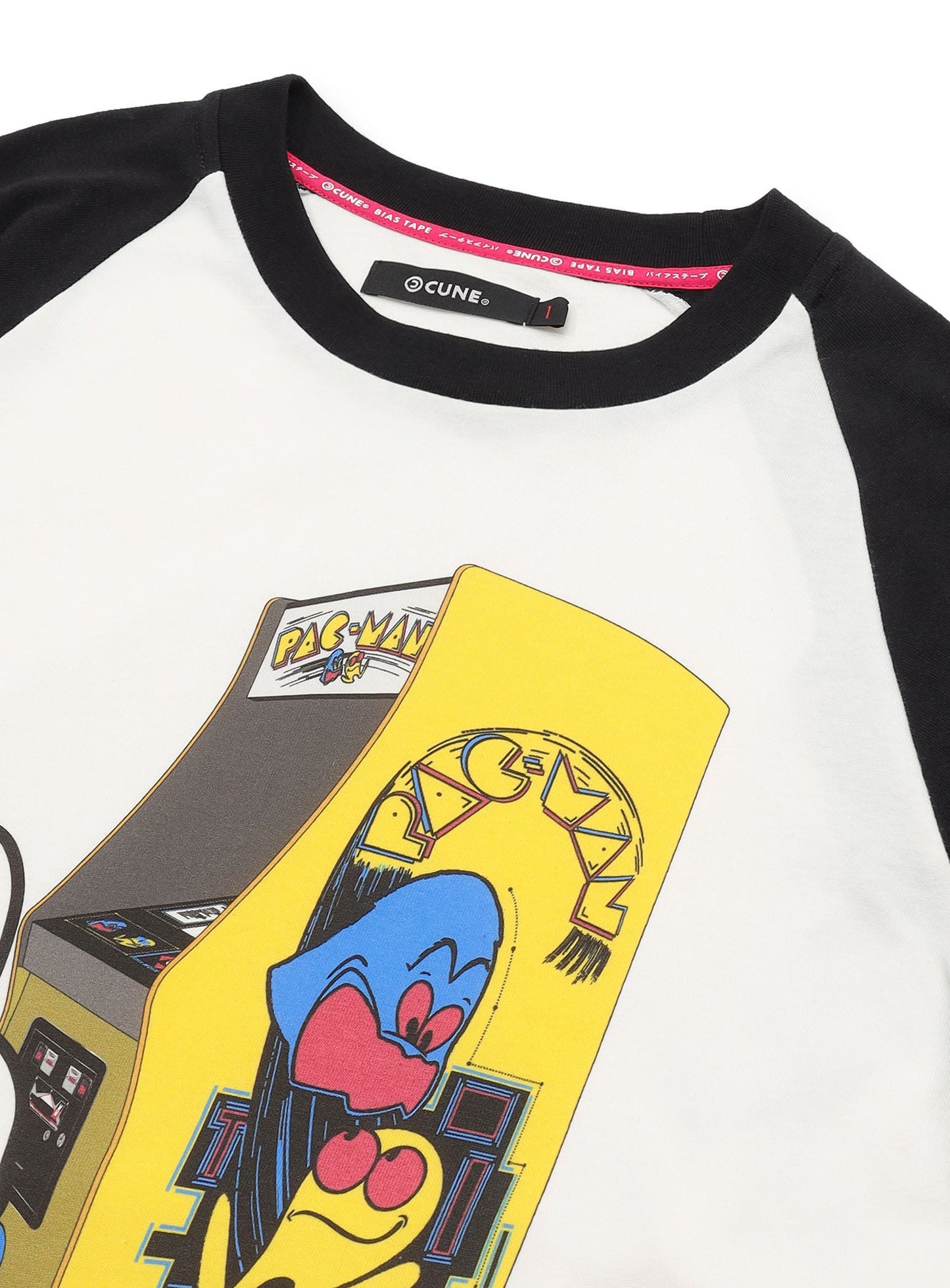 PAC-MAN COLLAB RAGLAN T-SHIRTS 筐体とうさちゃん