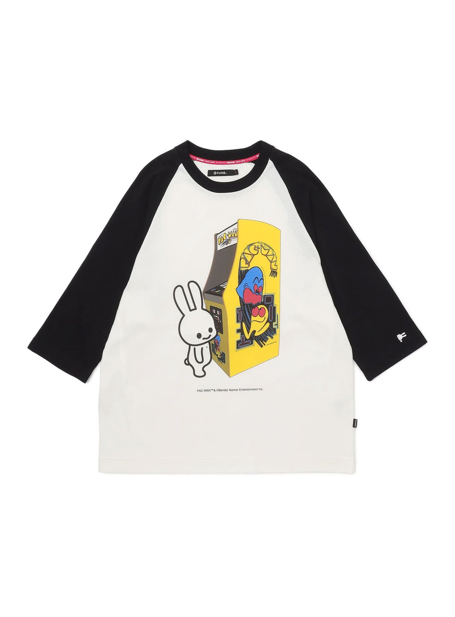 PAC-MAN COLLAB RAGLAN T-SHIRTS 筐体とうさちゃん