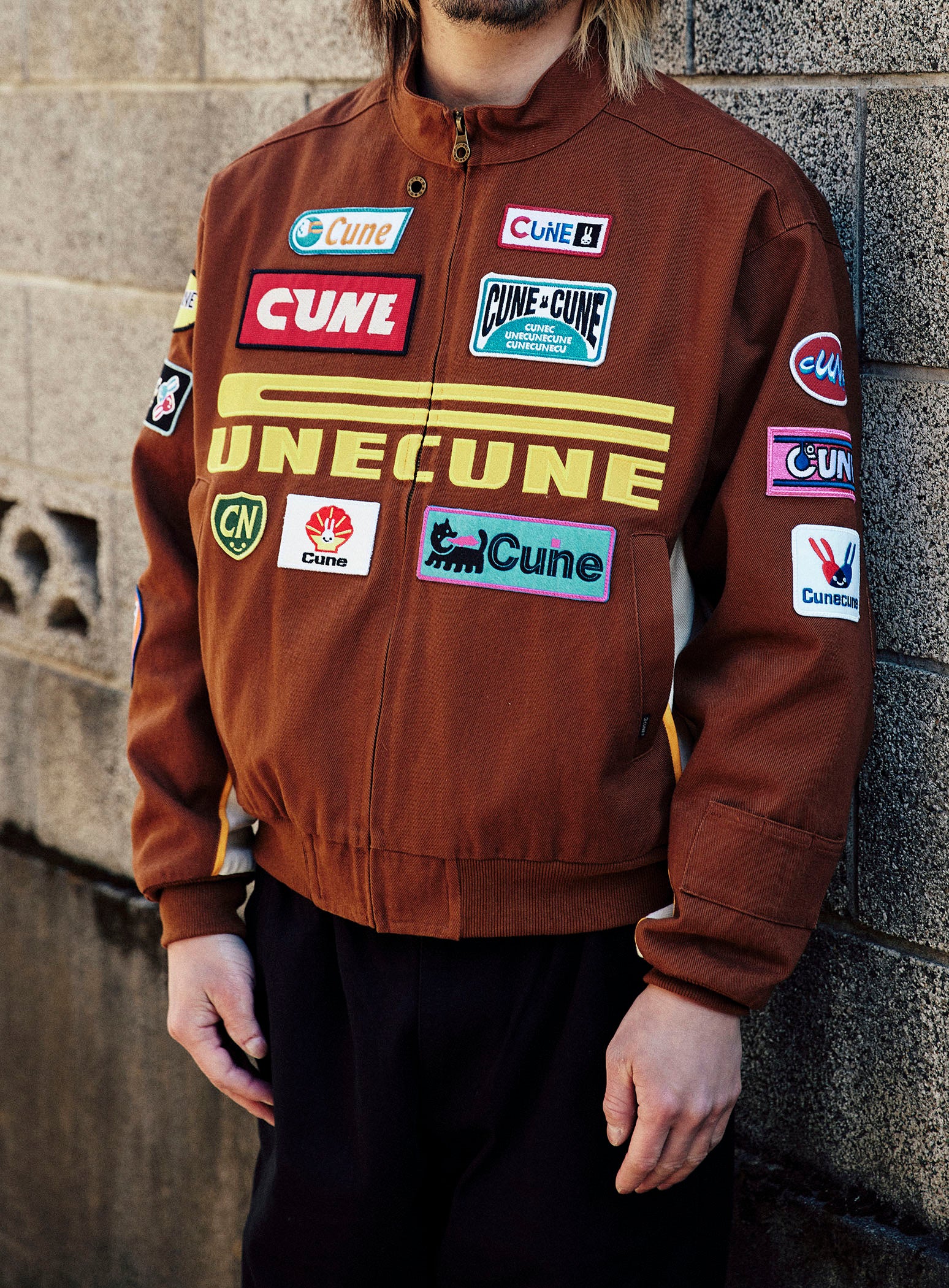 ワッペンレーシングジャケット – CUNE