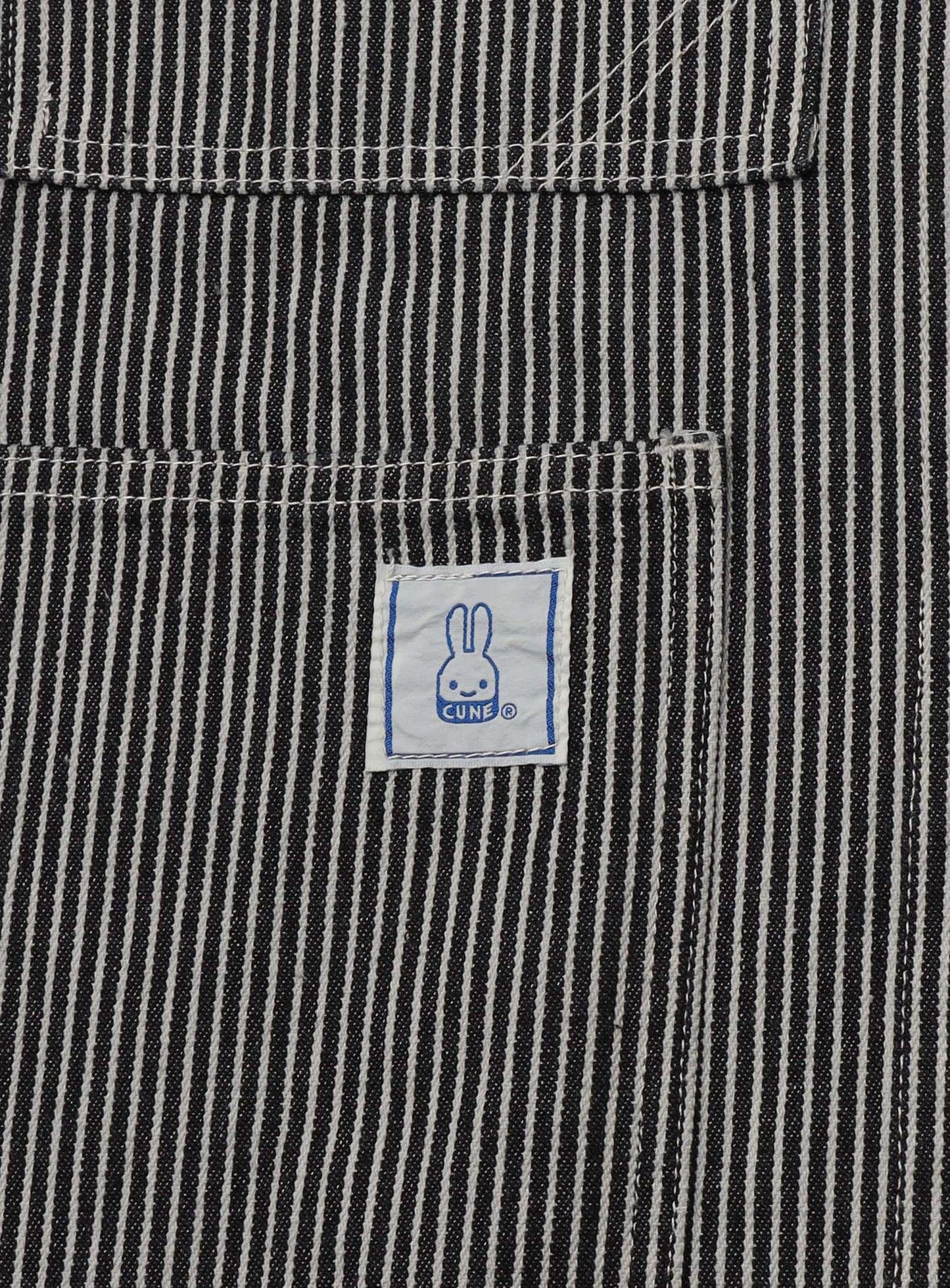 ＜CUNE RELAX WORK WEAR＞ カバーオール ヒッコリー