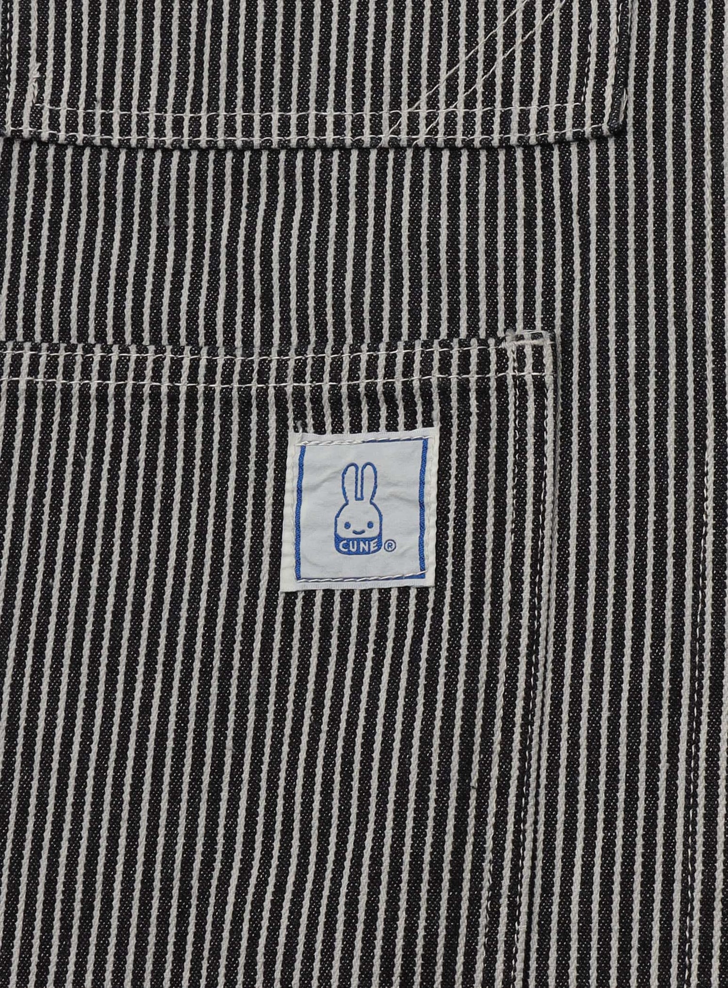 ＜CUNE RELAX WORK WEAR＞ カバーオール ヒッコリー