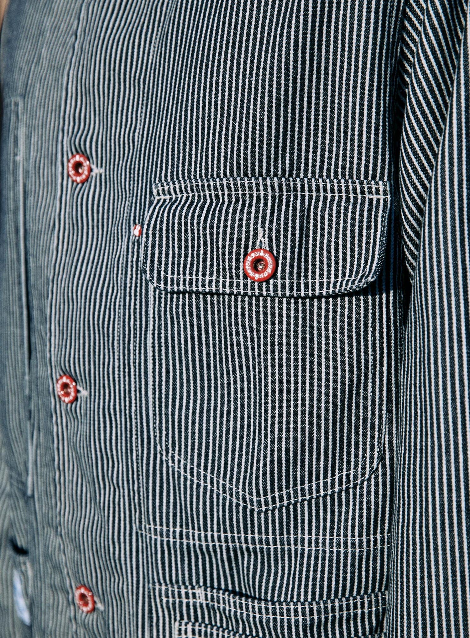 ＜CUNE RELAX WORK WEAR＞ カバーオール ヒッコリー