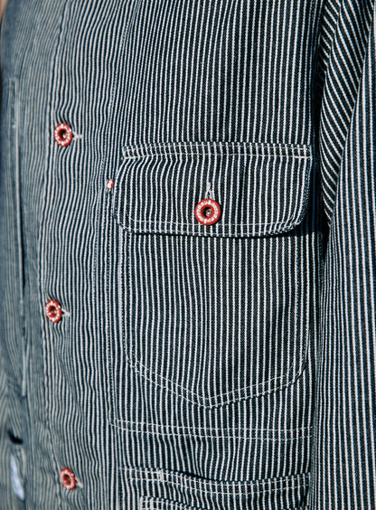 ＜CUNE RELAX WORK WEAR＞ カバーオール ヒッコリー