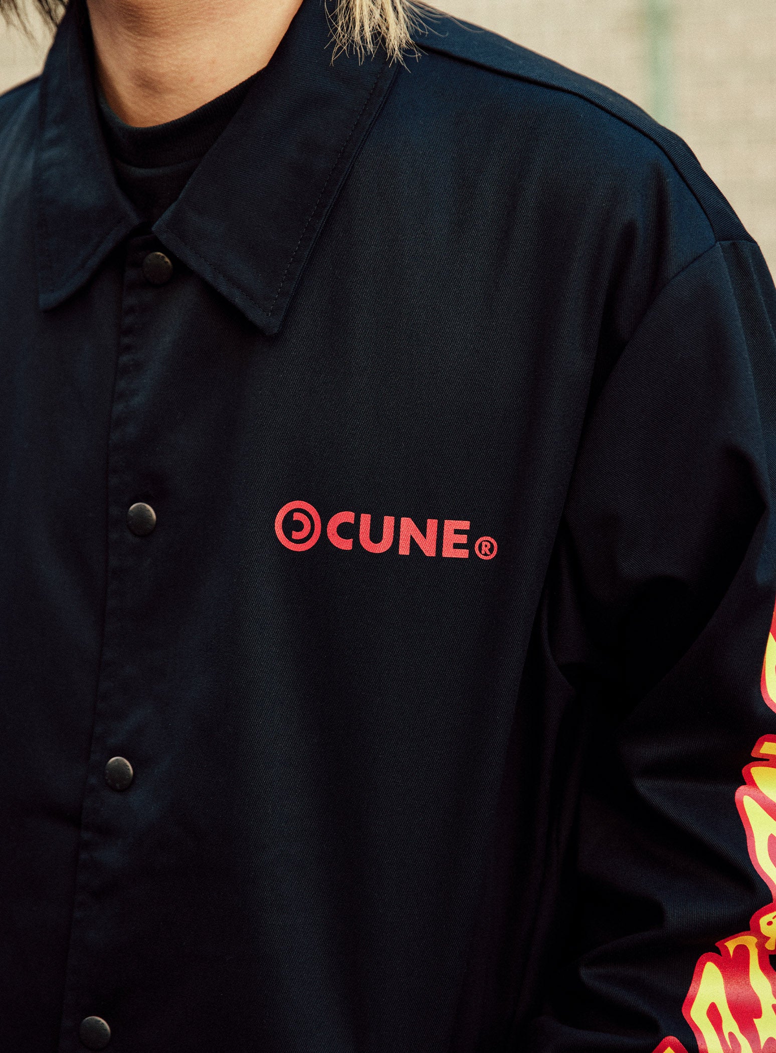 ツイルコーチジャケット ファイアー – CUNE